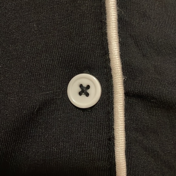 Sleep Riot Cropped Modal Pyjama Top, sz S - Picture 5 of 10